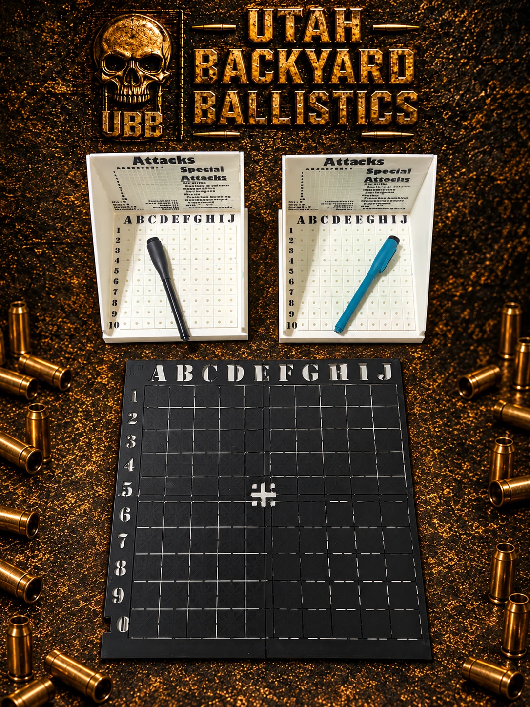 Sniper Strike Game with Painting Template